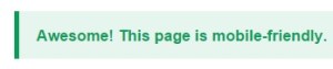 Awesome mobile friendly website